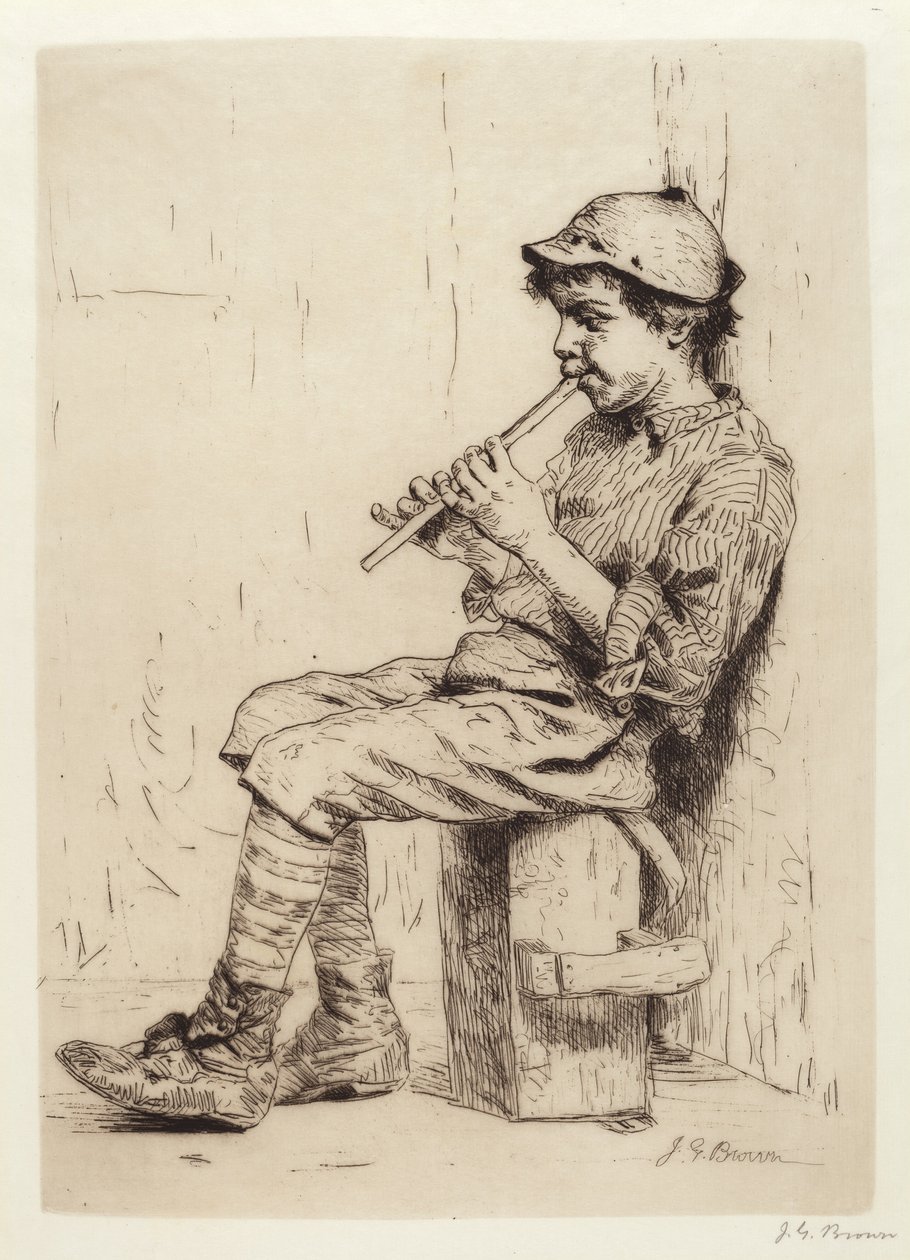 İş İhmal Edildi by John George Brown