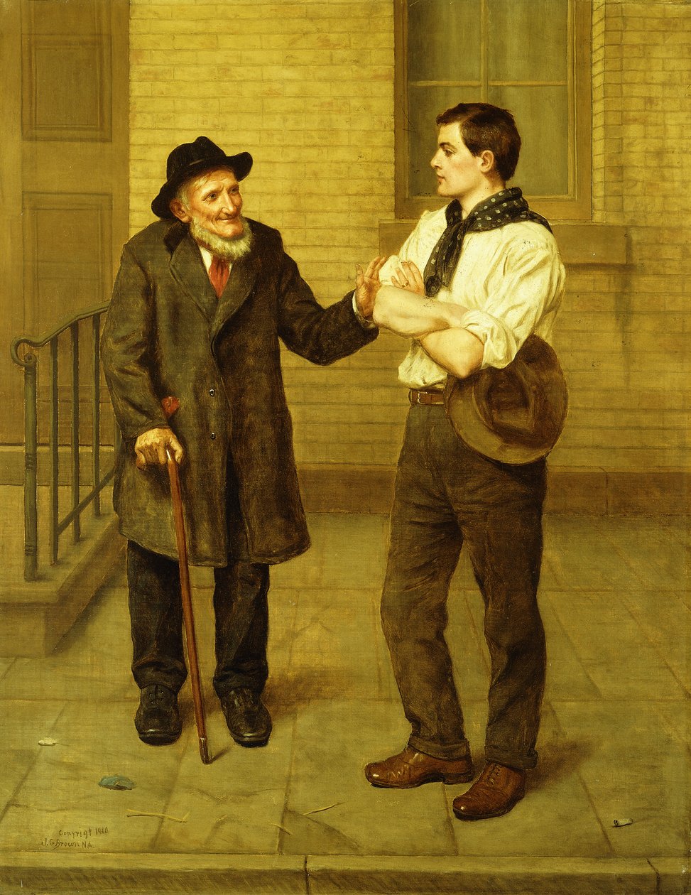Batıya Git Genç Adam, 1910 by John George Brown