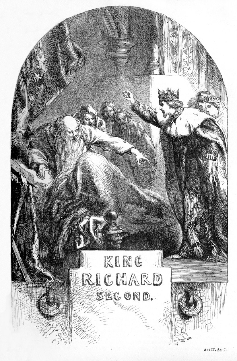 Kral II. Richard by John Gilbert