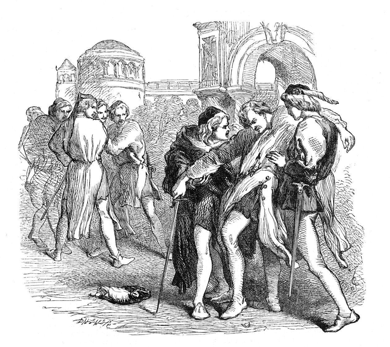 Romeo ve Juliet, William Shakespeare by John Gilbert