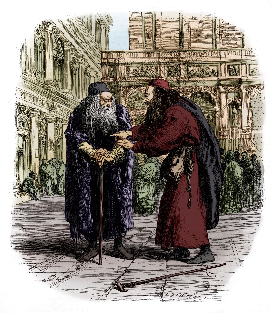 Venedik tüccarı by John Gilbert