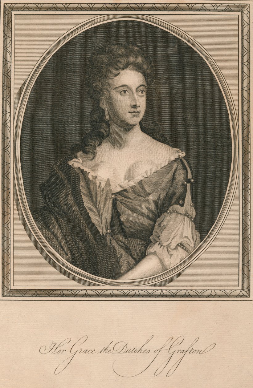 Ekselansları Grafton Düşesi, 1787. by John Goldar