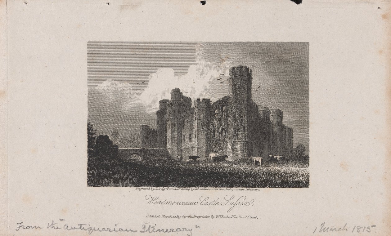 Herstmonceux Kalesi, Sussex by John Greig