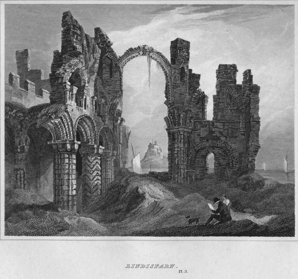 Lindisfarne, 1814 by John Greig
