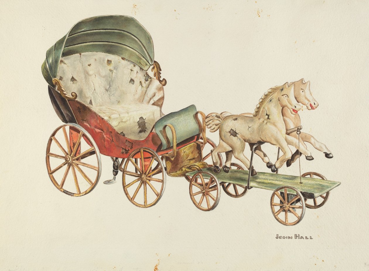 Kalaş ve Atlar, c. 1940. by John Hall