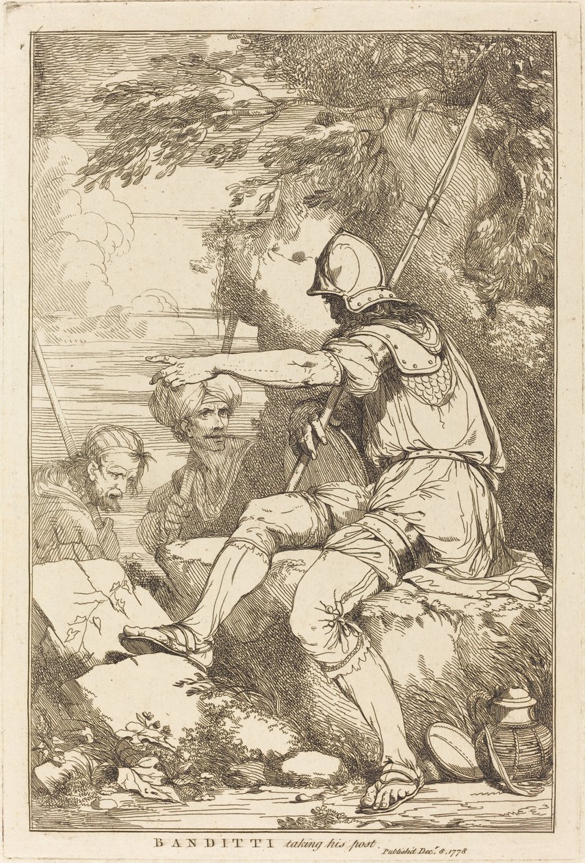 Eşkıya Görevini Alırken by John Hamilton Mortimer