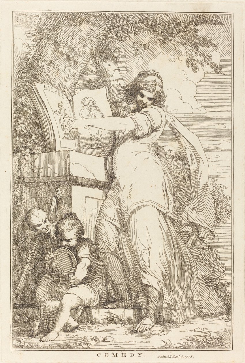 Komedi by John Hamilton Mortimer