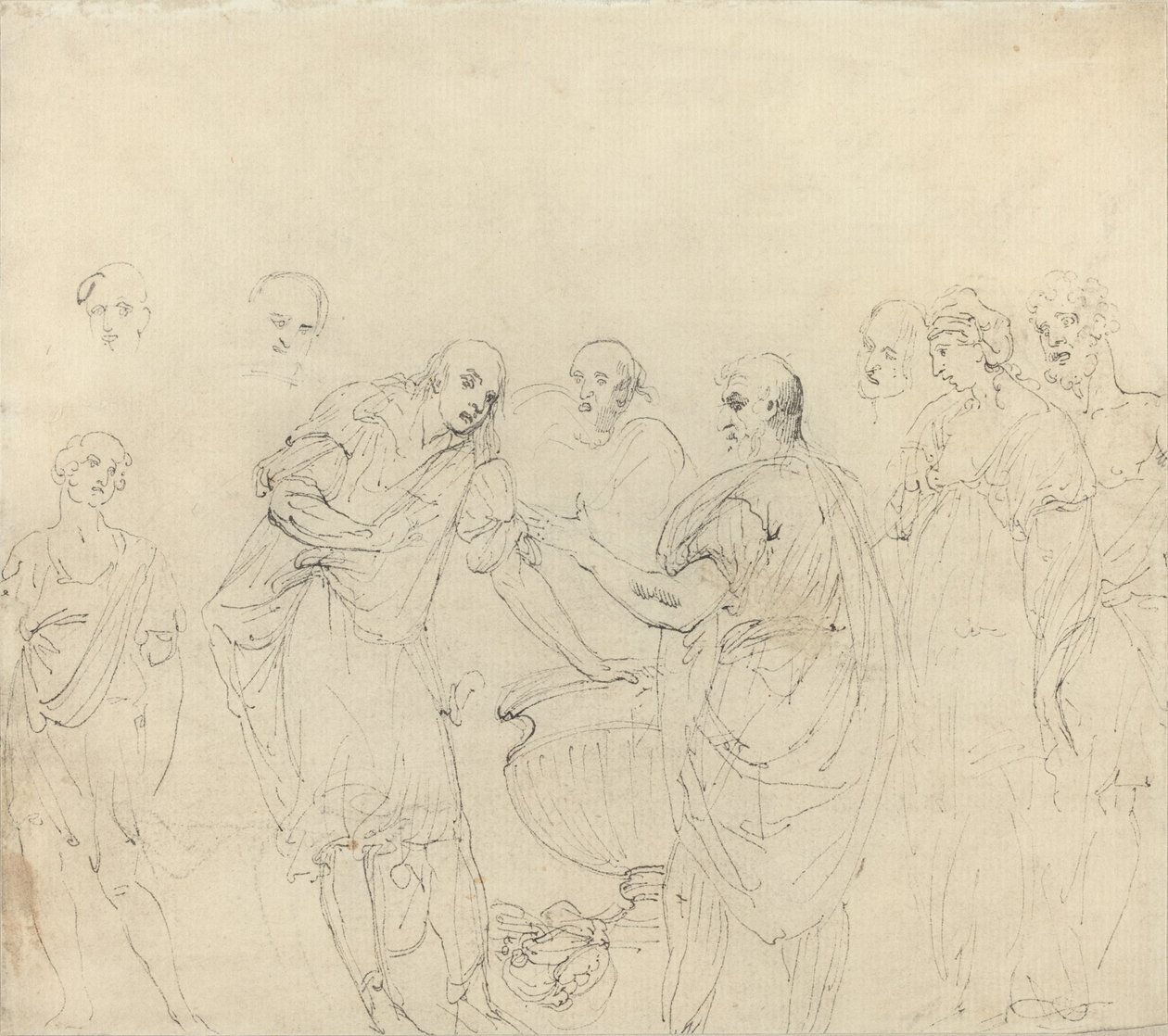 Mucius Scaevola by John Hamilton Mortimer