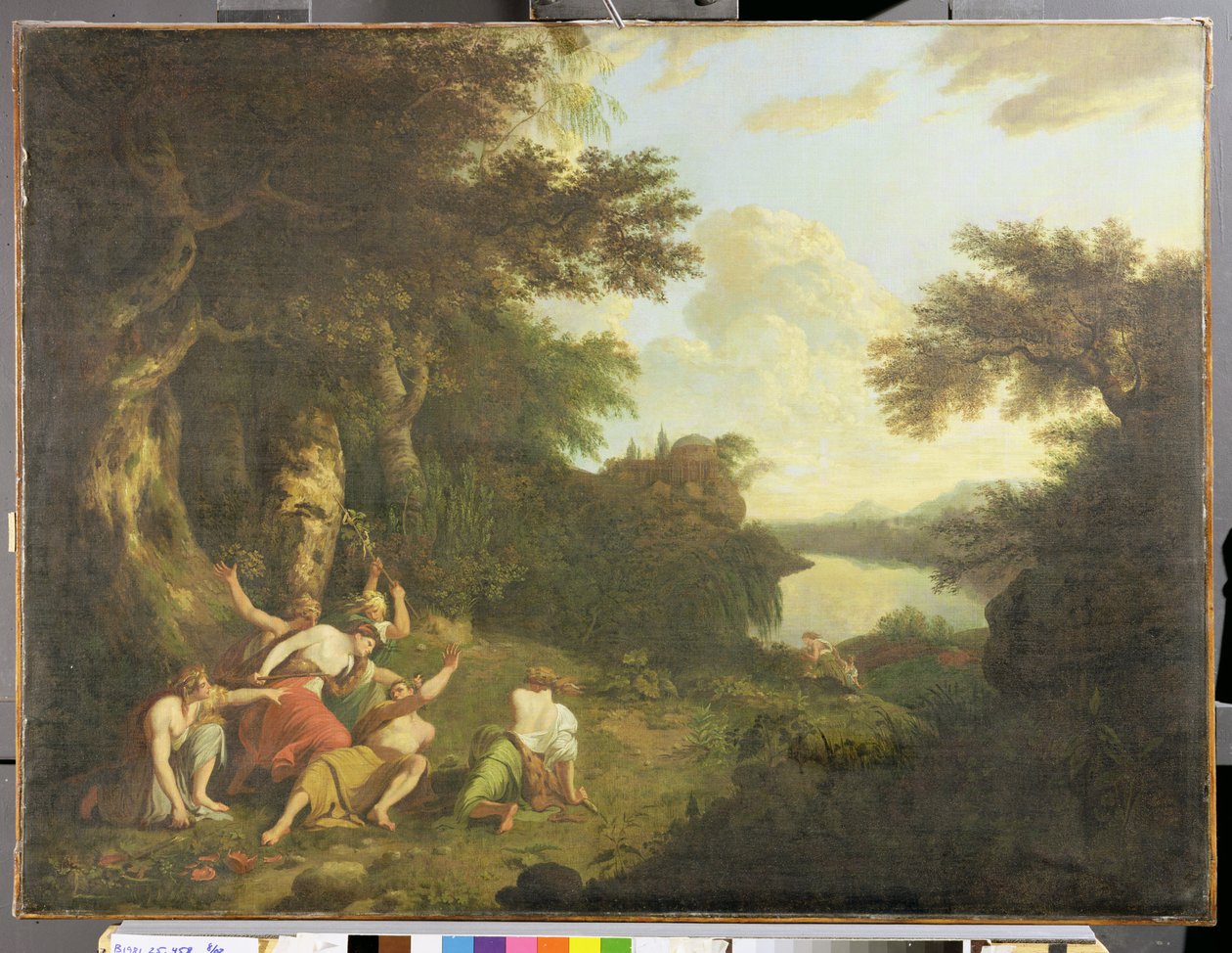 The Death of Orpheus, c.1770  by John Hamilton Mortimer
