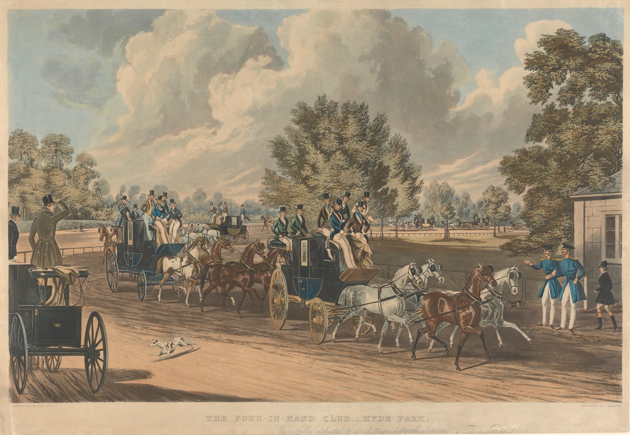 Four-in-Hunt Club-Hyde Park. by John Harris