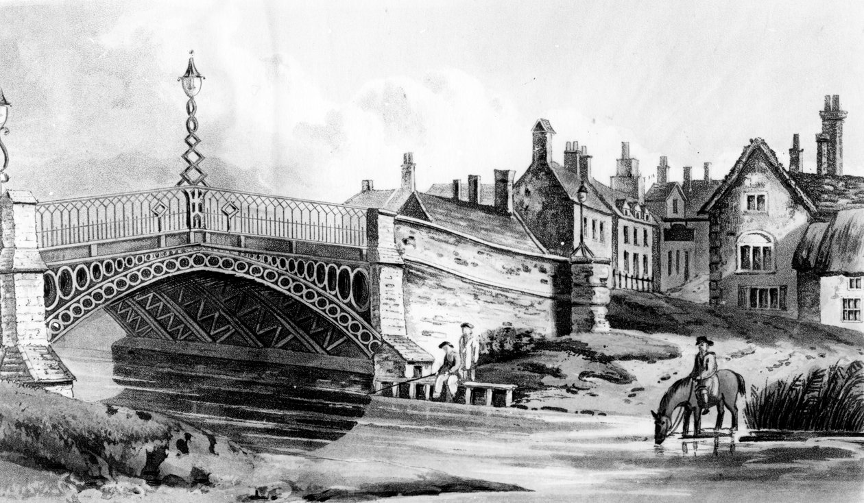 Newport Pagnell, Bucks, 1819 by John Hassell