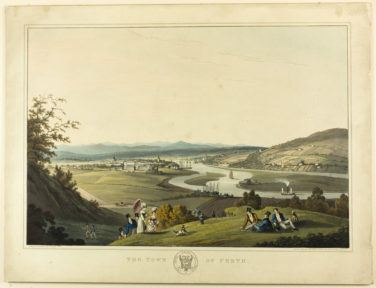 Perth Kasabası by John Heaviside Clark
