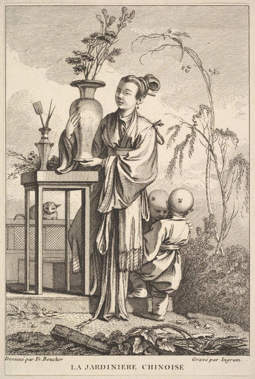 Çinli Bahçıvan, 1741-63. by John Ingram