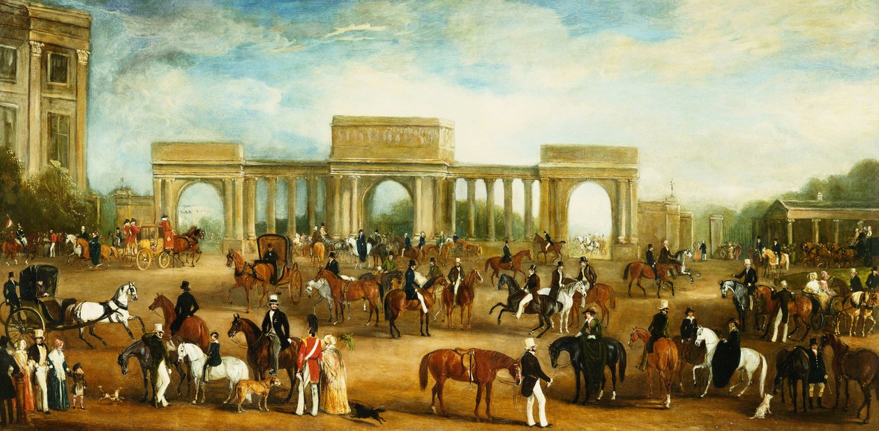 Hyde Park Köşesi, by John Jnr. Ferneley