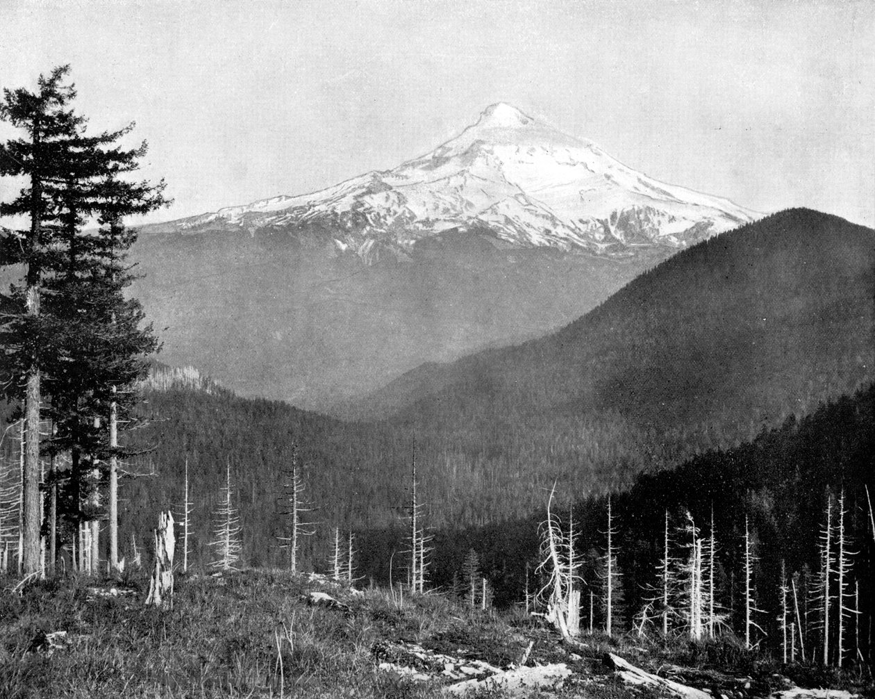 Hood Dağı, Oregon, ABD, 1893. by John L. Stoddard