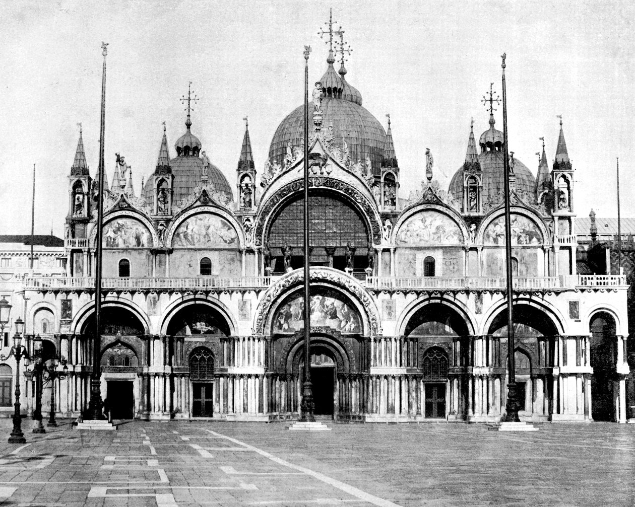 St Marks, Venedik, İtalya, 1893. by John L. Stoddard