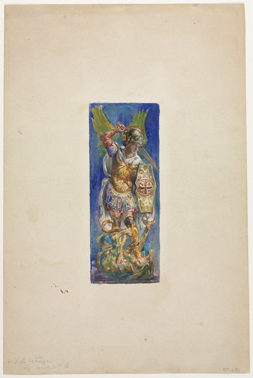 Vitray için Tasarım. by John La Farge