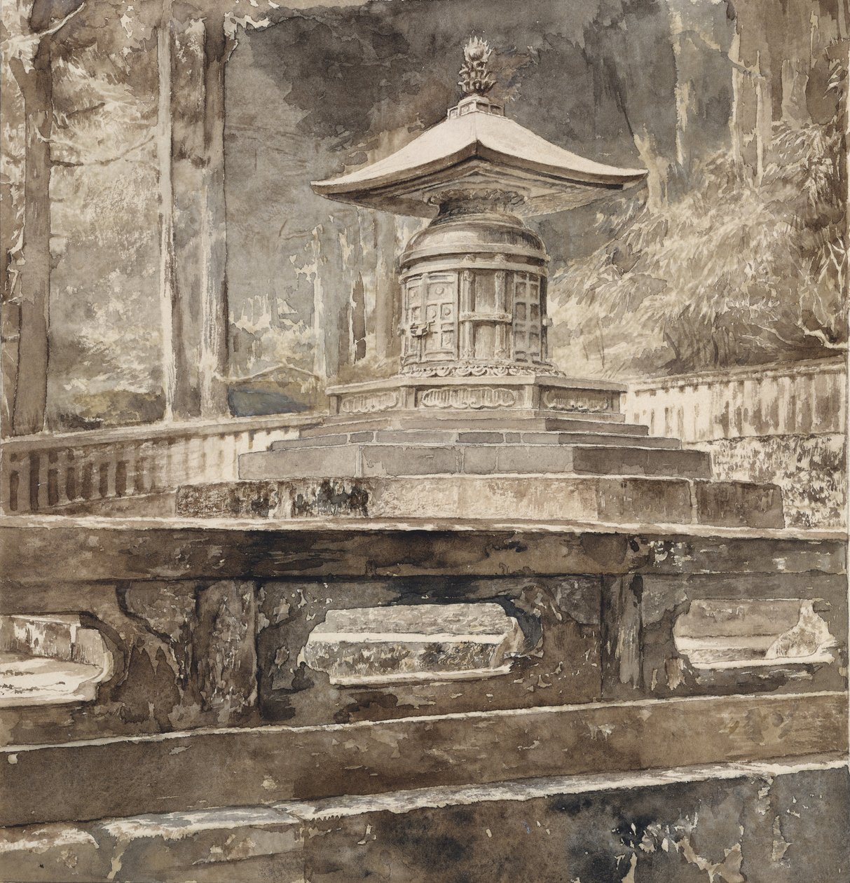Tet mb İyi, Bir Tokugawa, 1888. by John La Farge