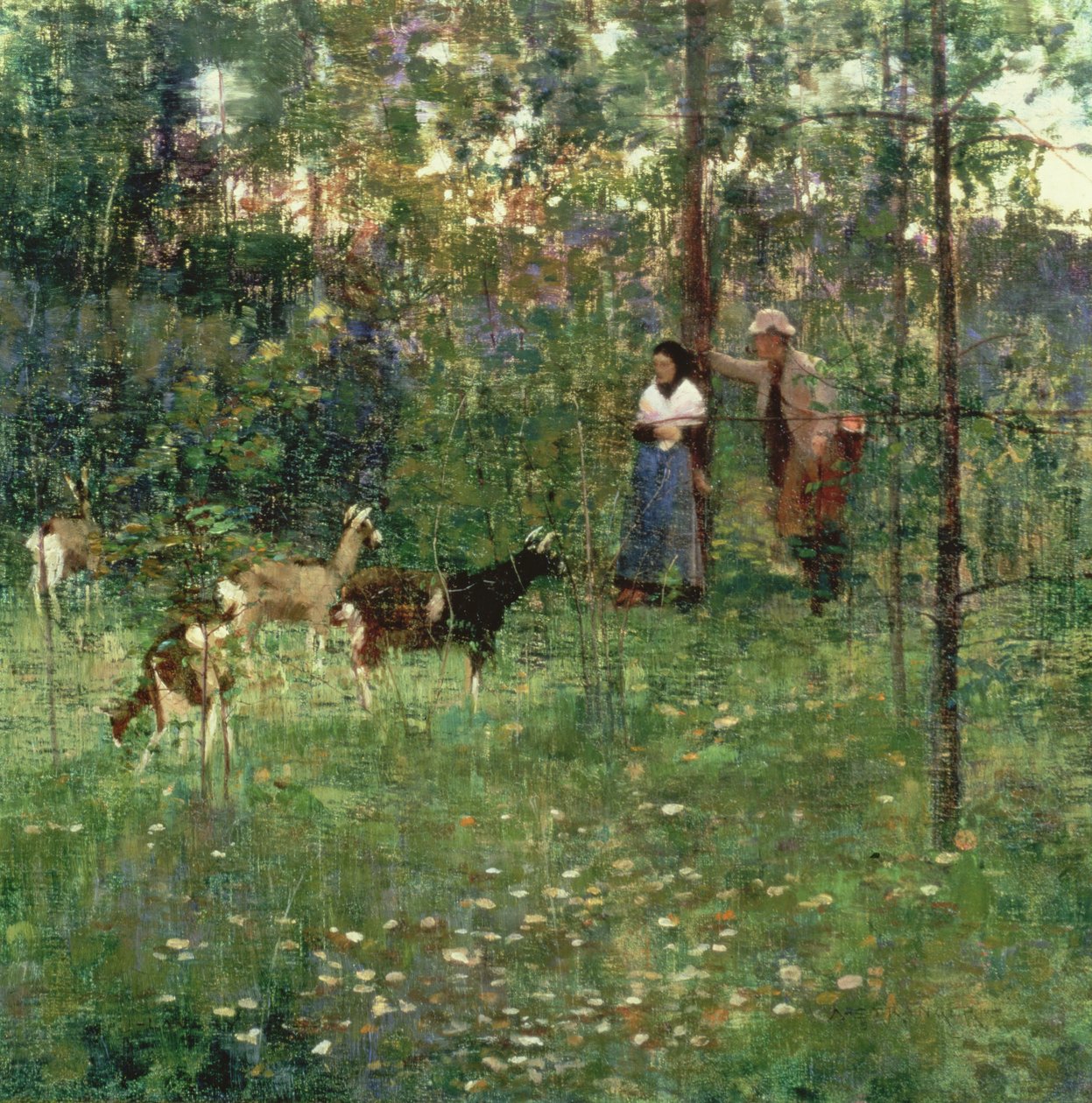 Bir yabancı by John Lavery