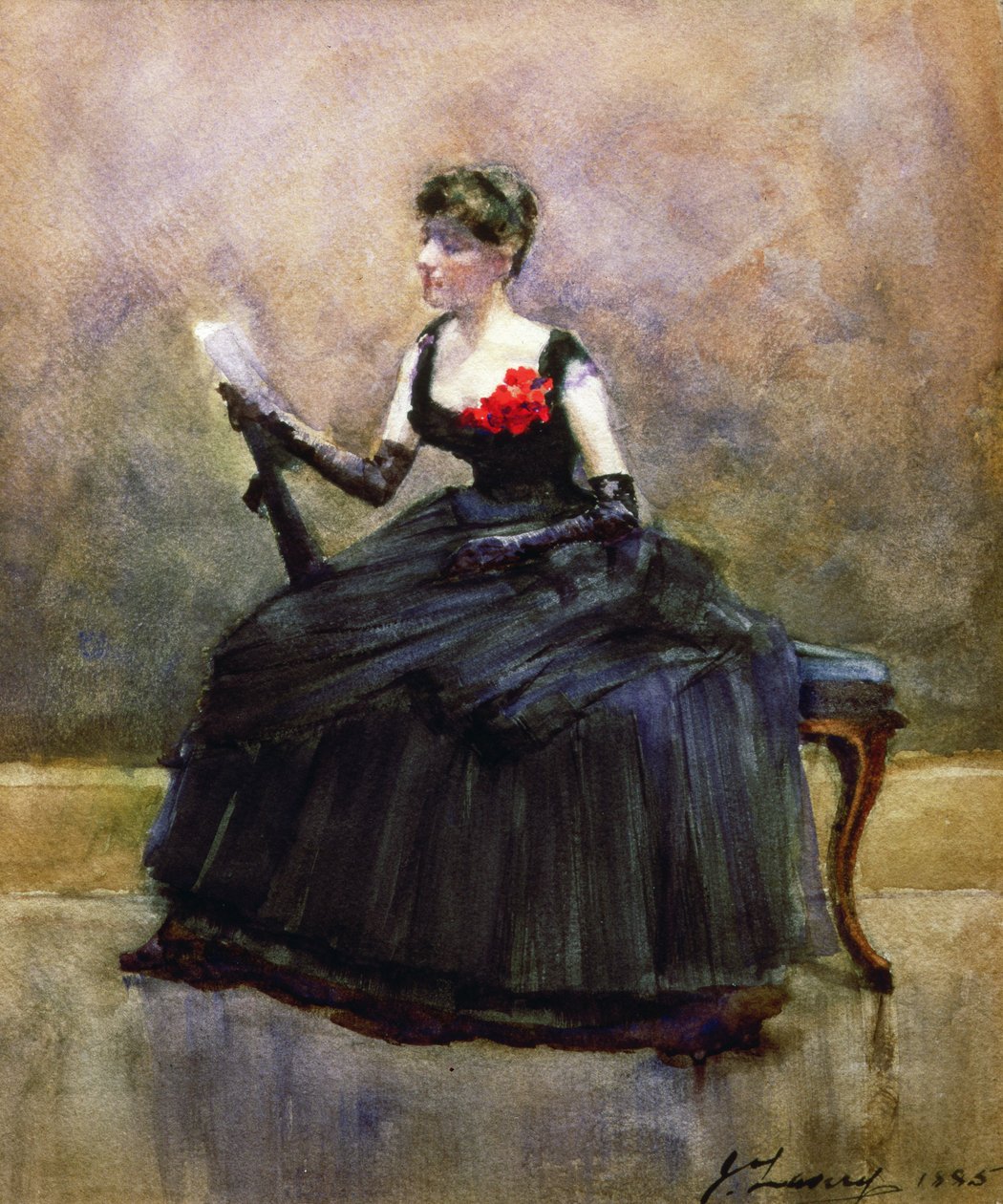 Baloda (kağıt üzerinde wc) by John Lavery