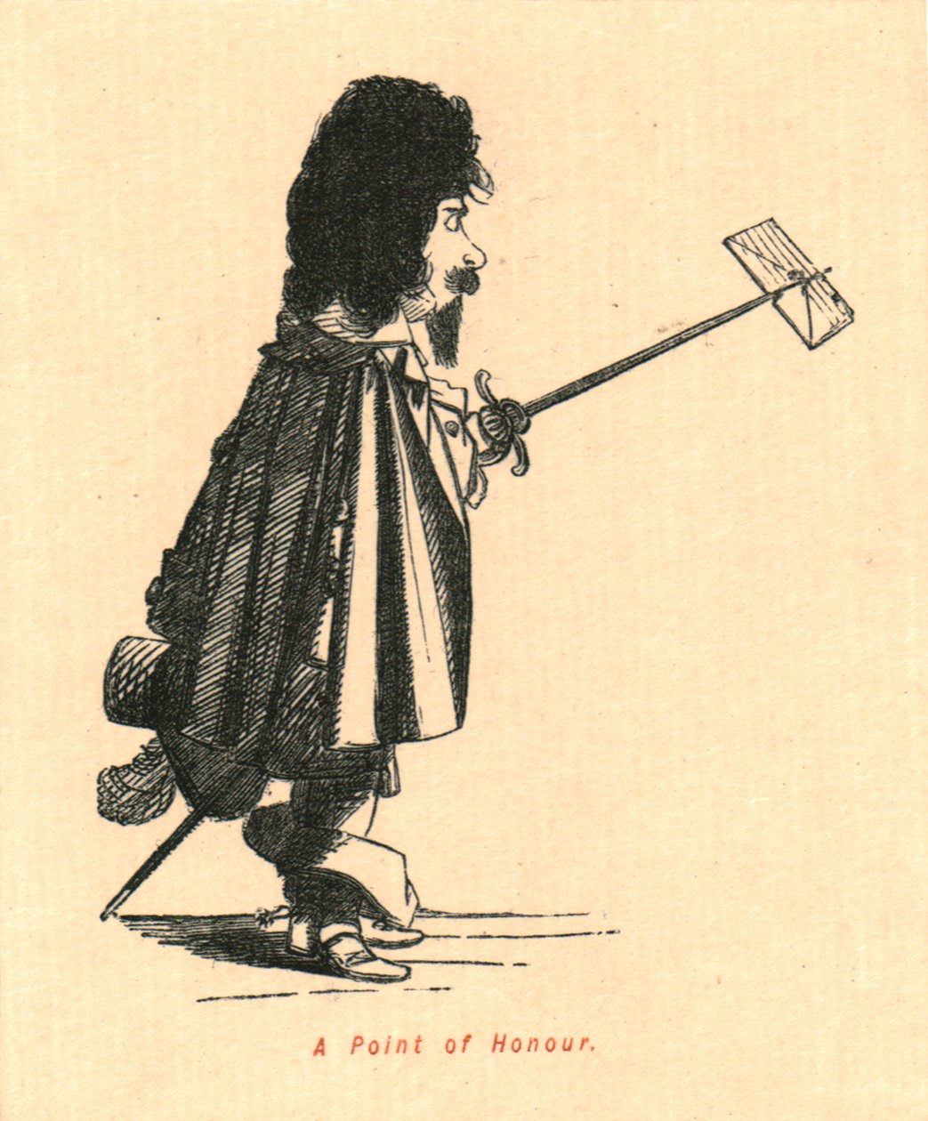 Bir Onur Noktası, 1897. by John Leech