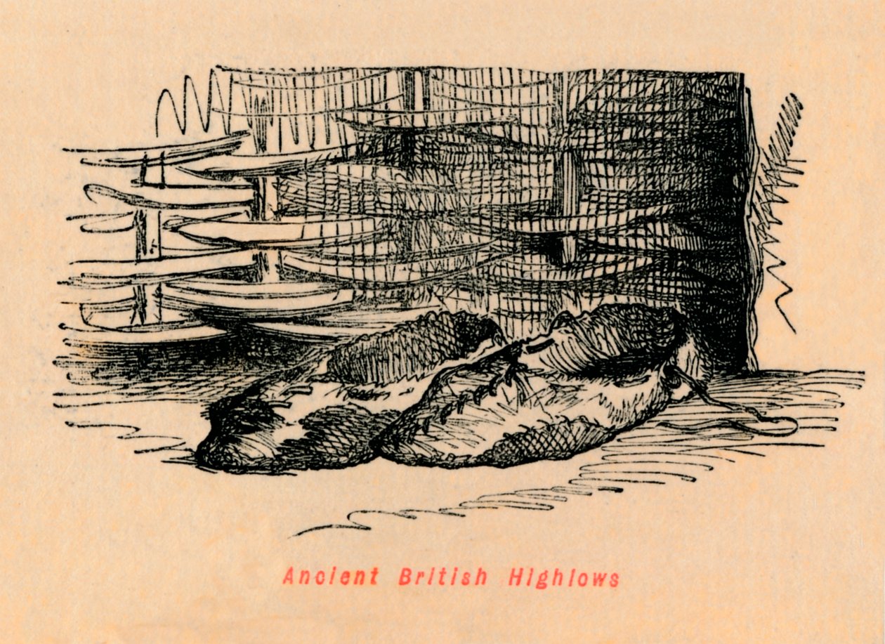 Antik İngiliz Highlows, c1860, c1860. by John Leech