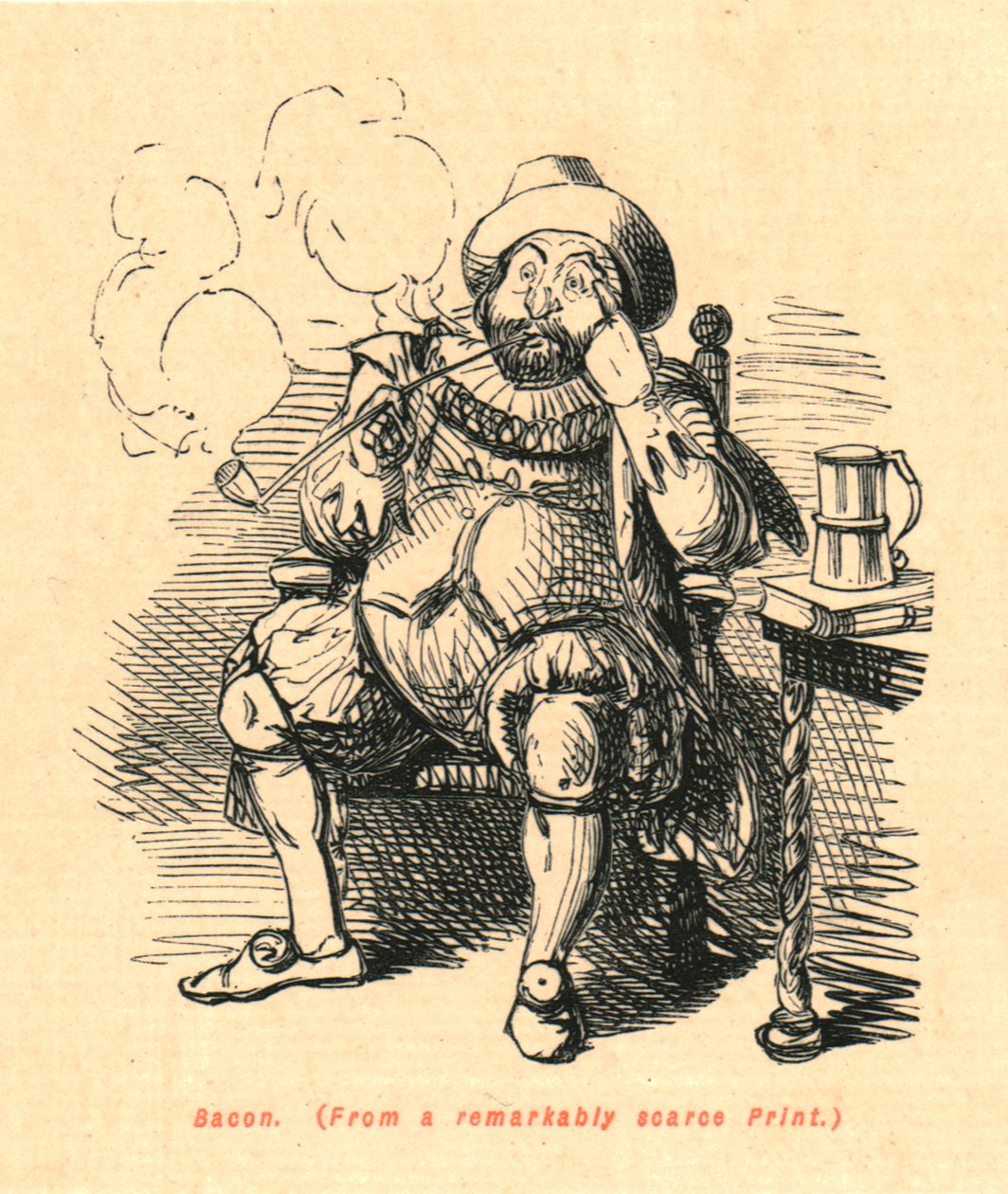 Domuz pastırması. Oldukça kıt bir Baskıdan., 1897. by John Leech