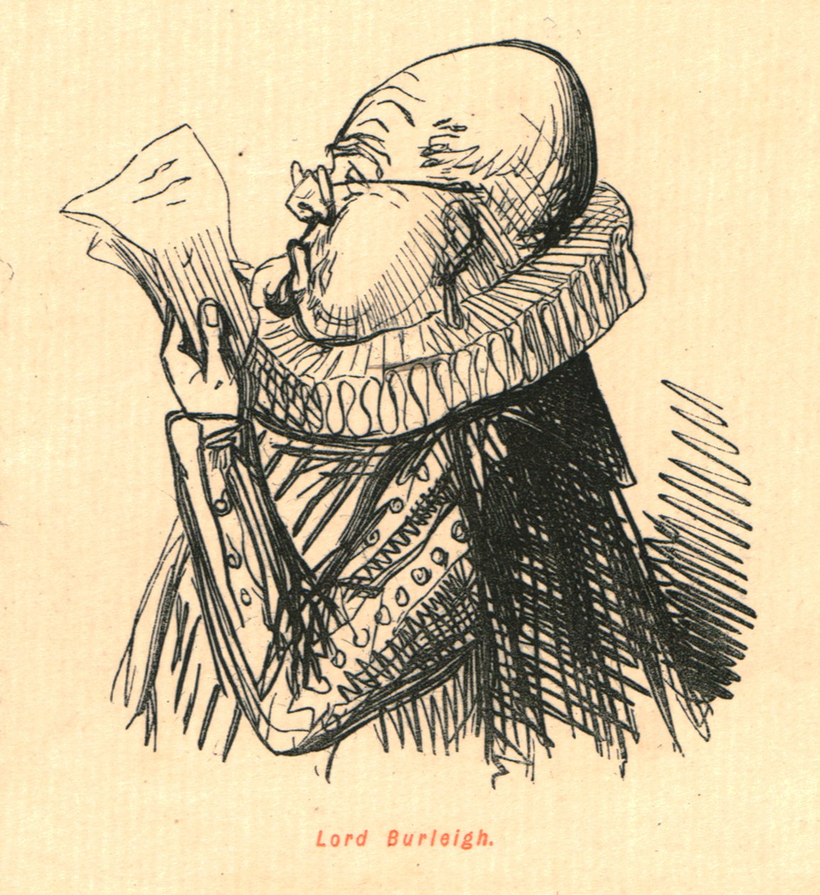 Lord Burleigh, 1897. by John Leech