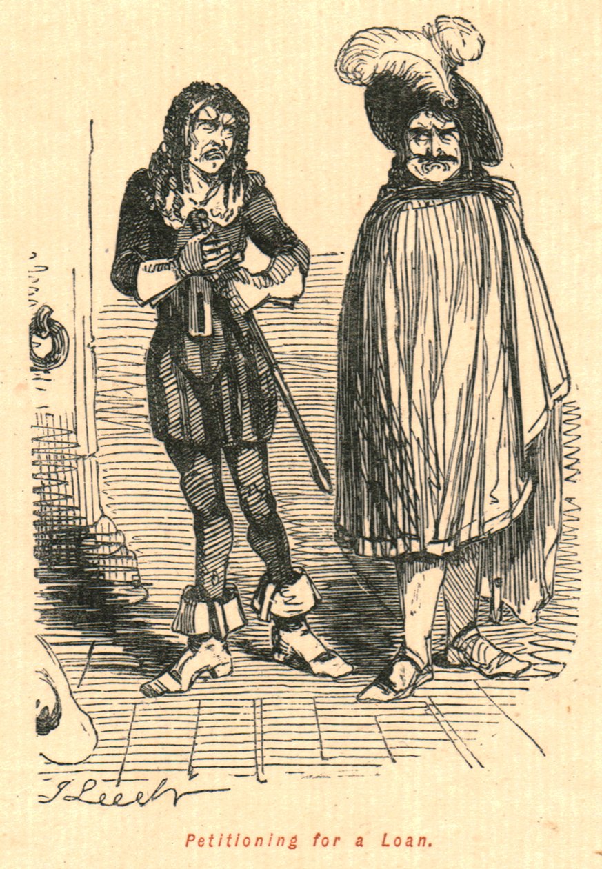 Borç Dilekçesi, 1897. by John Leech