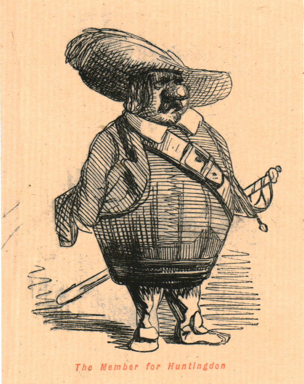Huntingdon Üyesi, 1897. by John Leech