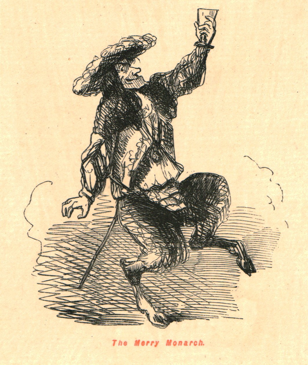Neşeli Hükümdar, 1897. by John Leech
