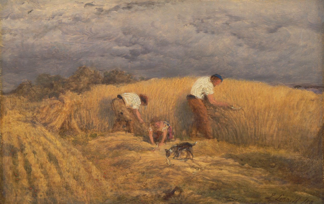 'Hasat' için Biten Bir Çalışma by John Linnell