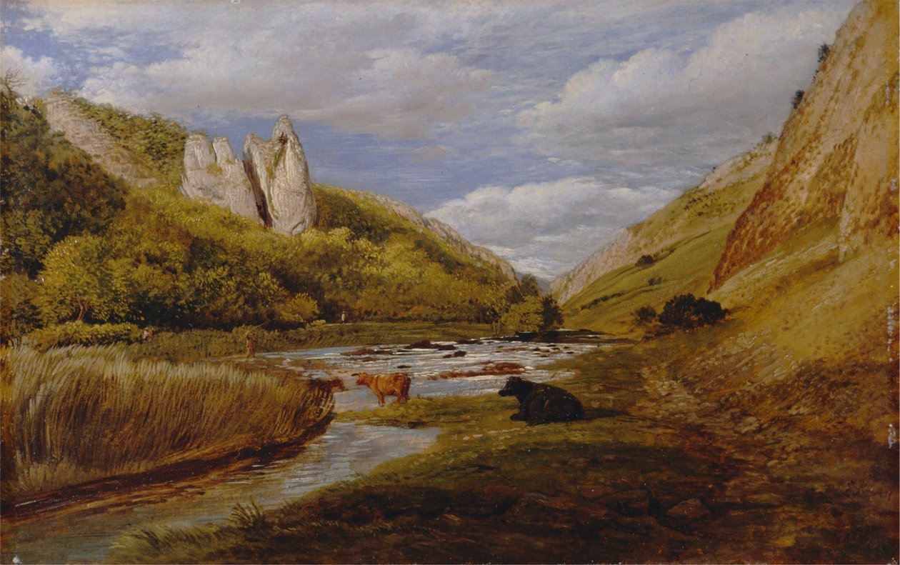 Dovedale'de by John Linnell