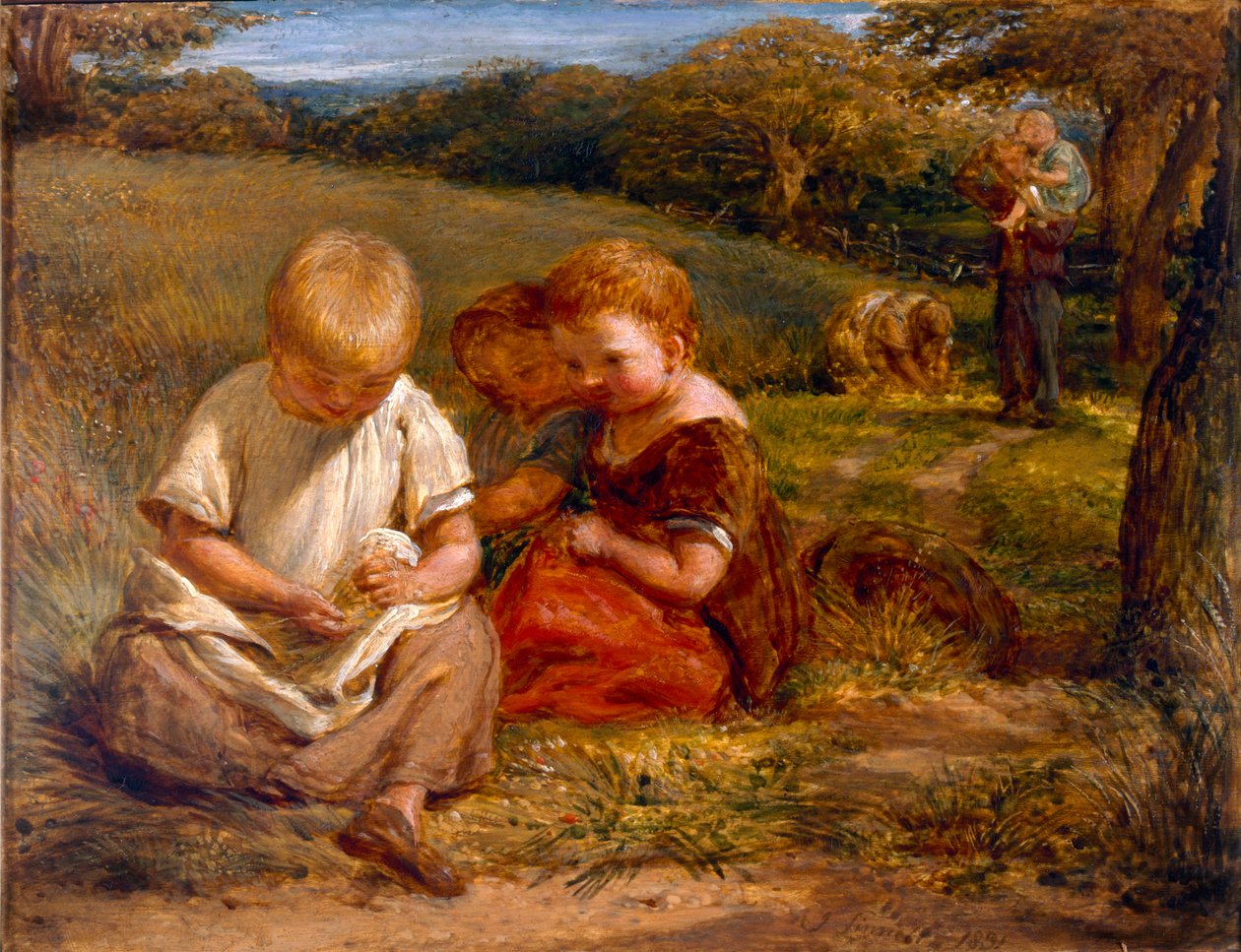 Kır Çiçeği Toplayıcıları, 1831. by John Linnell