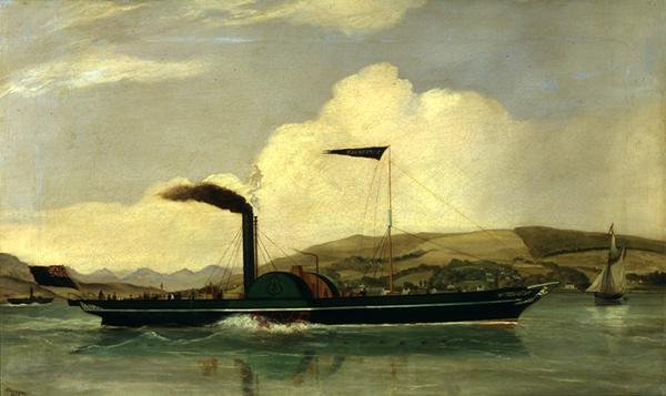 Paddlesteamer 