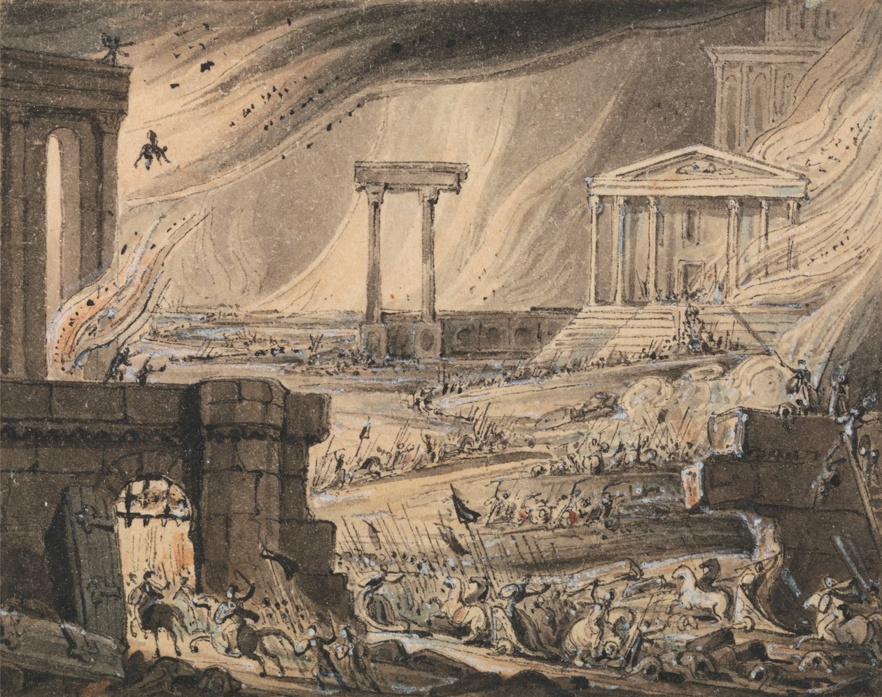 Bir Şehrin Düşüşü by John Martin