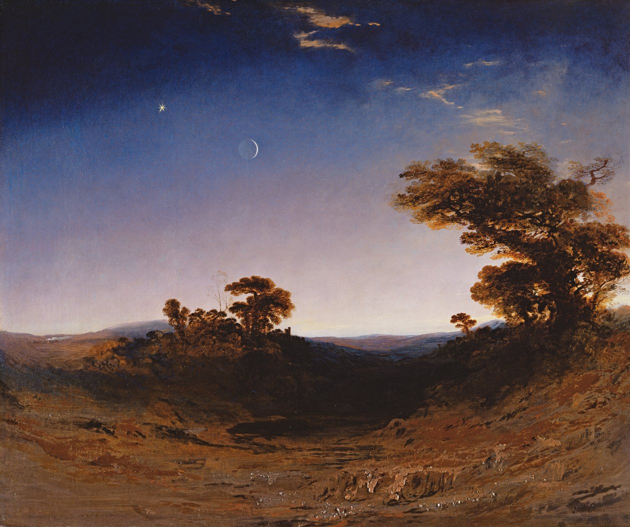 Ay ışığı by John Martin