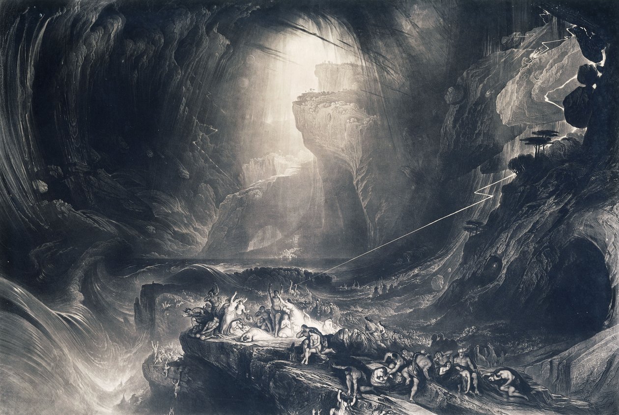 Tufan, 1828 by John Martin