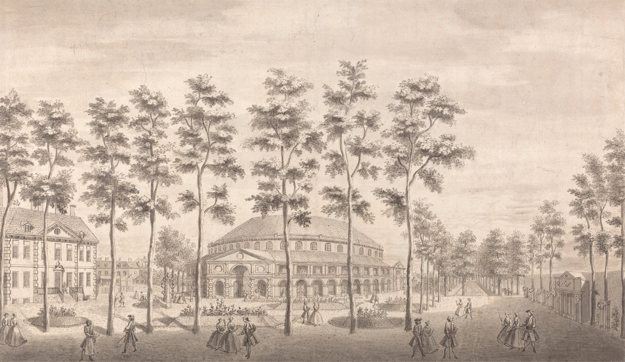 Rotunda ve Bahçeler, Ranelagh by John Maurer