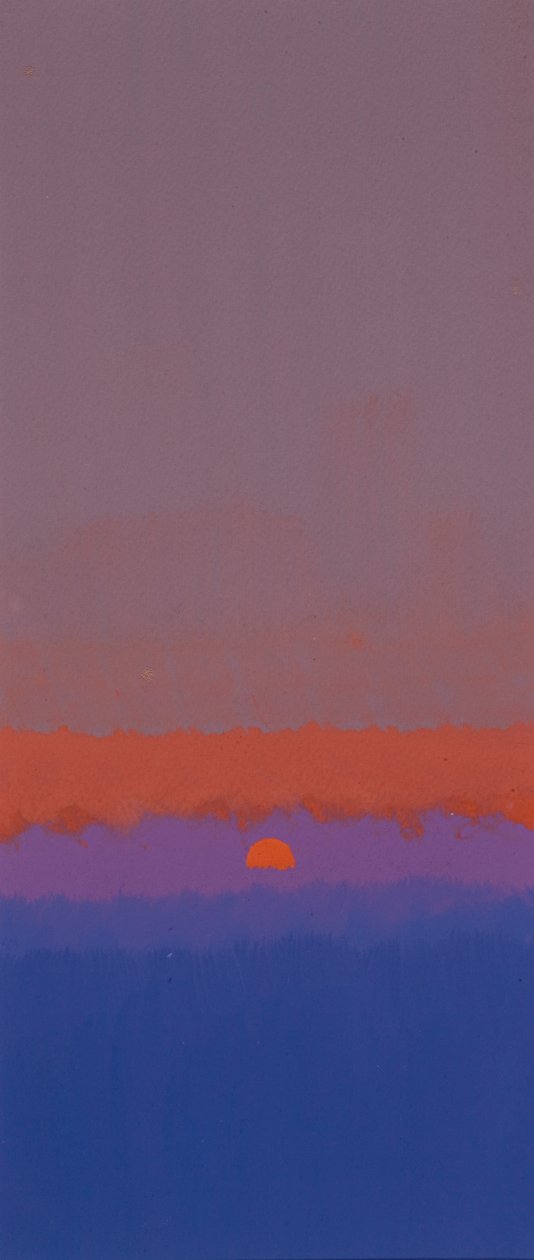 Gün doğumu (guaj) by John Miller