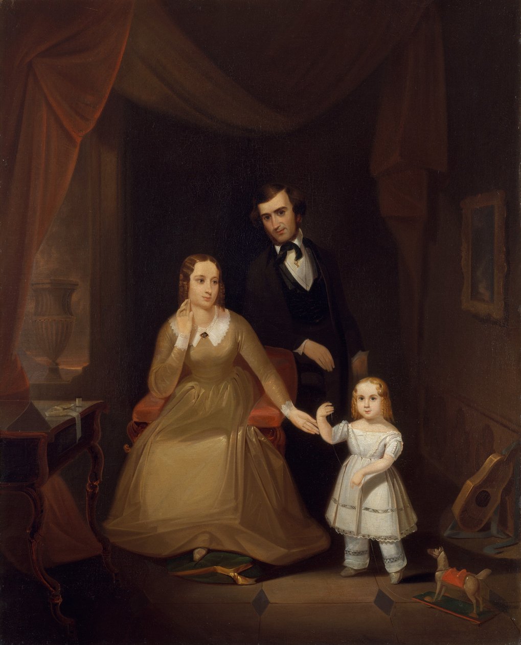 Williamson Ailesi, yaklaşık 1841-42. by John Mix Stanley