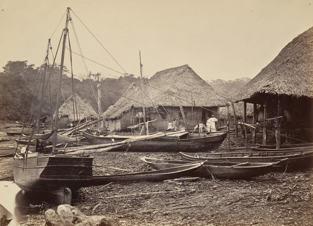 Tropikal Manzara, İniş, Chipigana, 1871. by John Moran