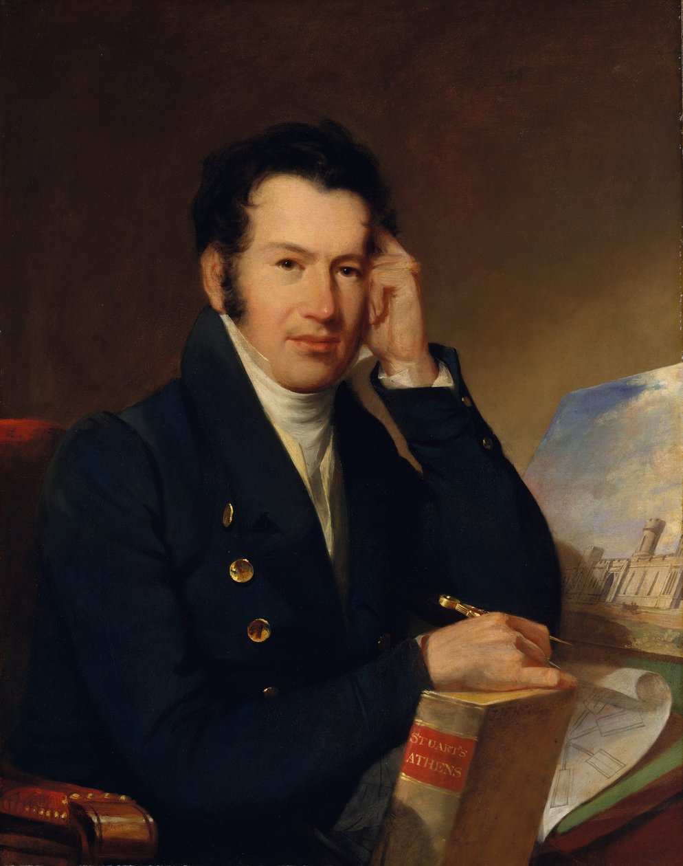 John Haviland, 1828. by John Neagle