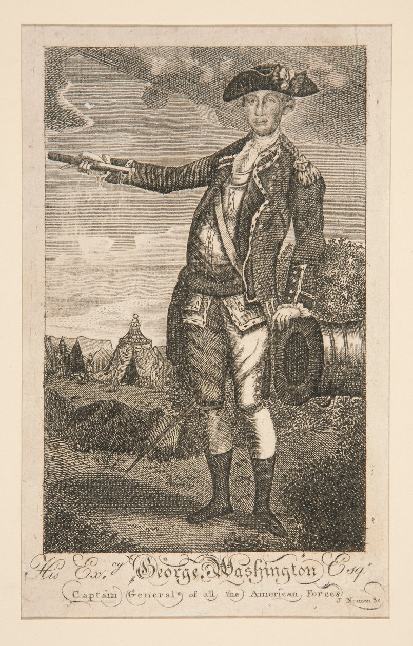 Ex.cy George Washington Esq.r by John Norman