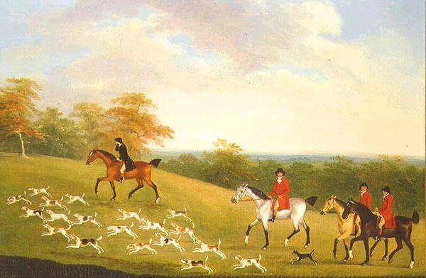 Full Cry (tuval üzerine yağlı boya) by John Nott Sartorius