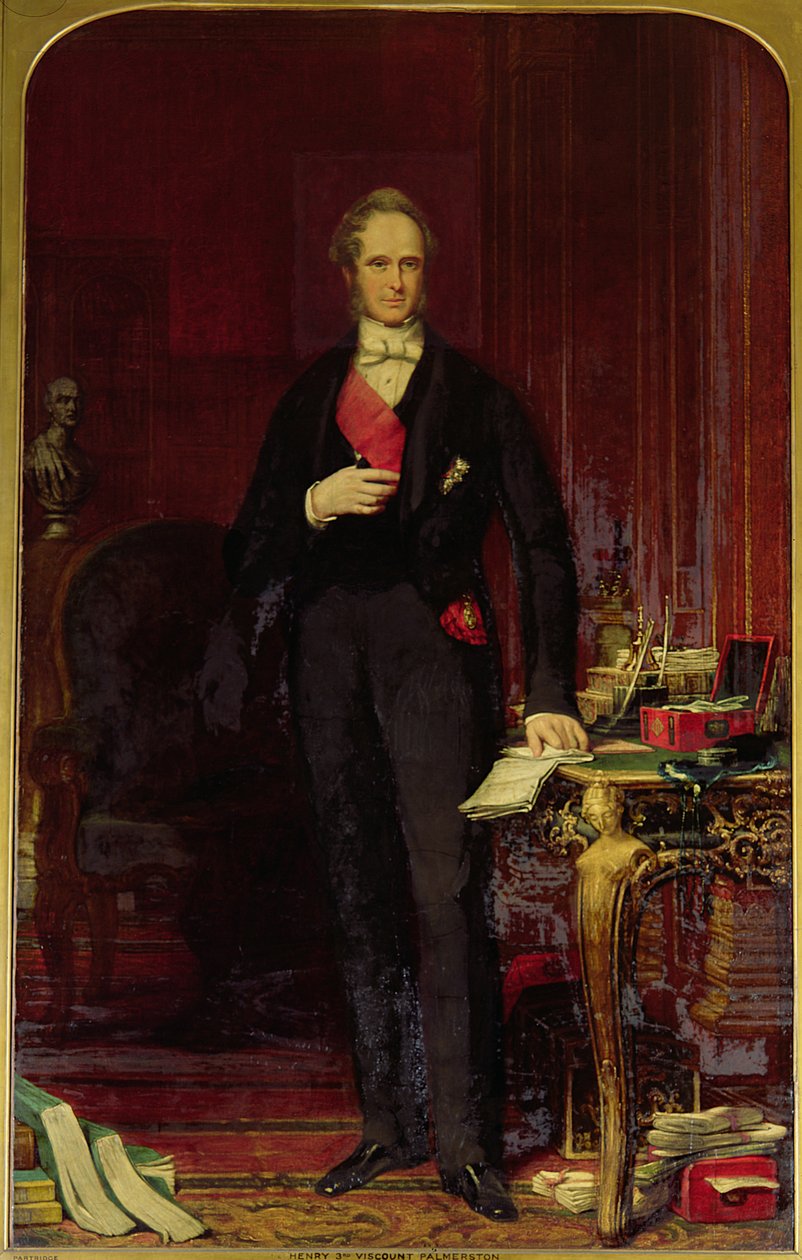 Henry, 3. Vikont Palmerston by John Partridge