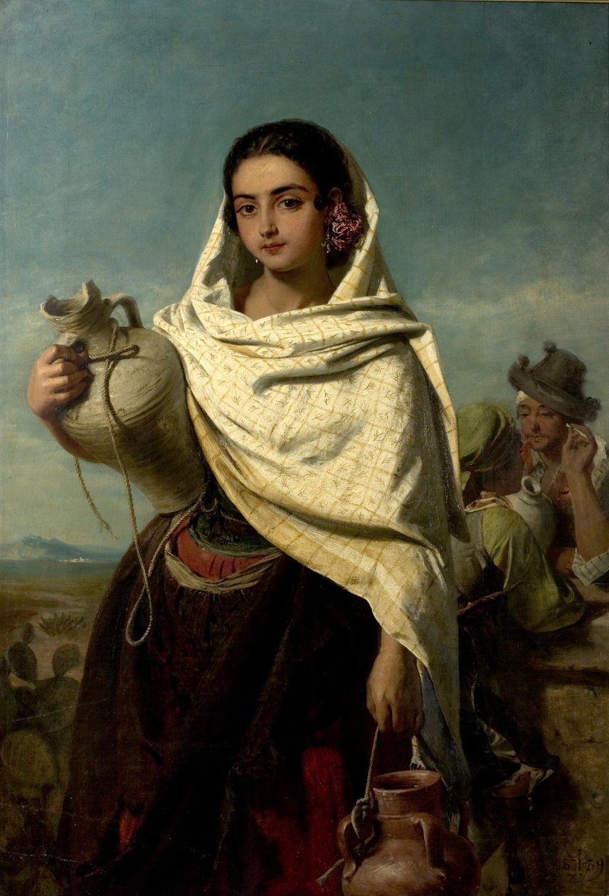 Sevilla Su Taşıyıcı, 1859 by John Phillip