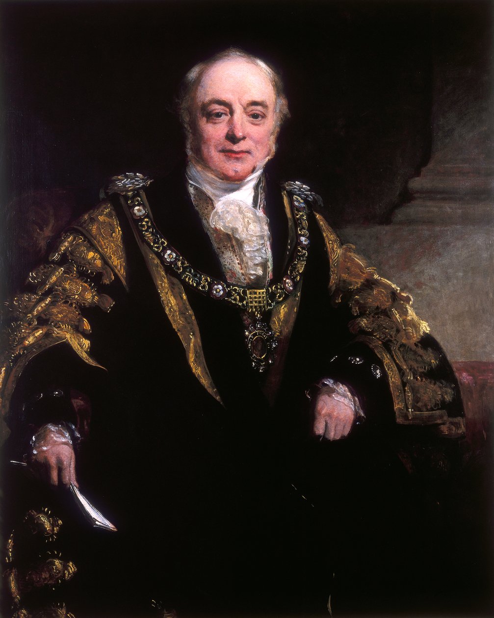 Sör John Musgrave. 1852 by John Preston Knight