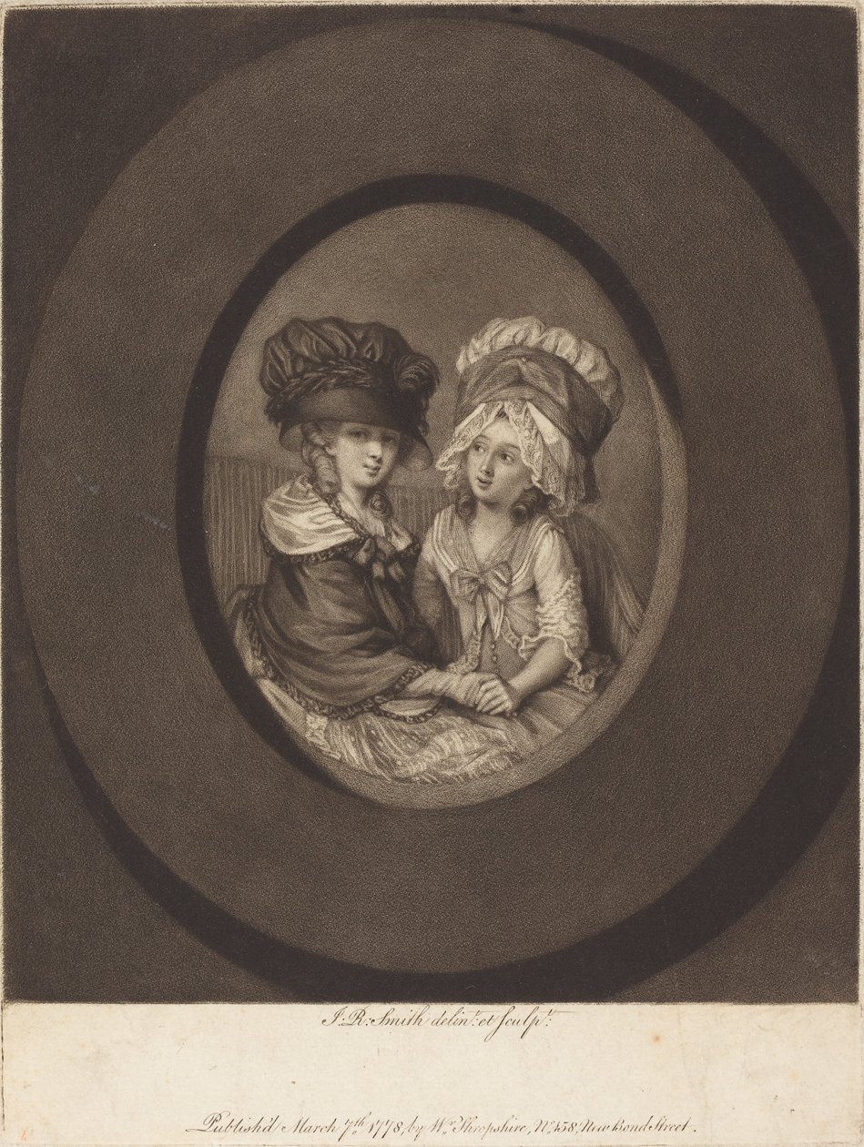 iki arkadaş by John Raphael Smith