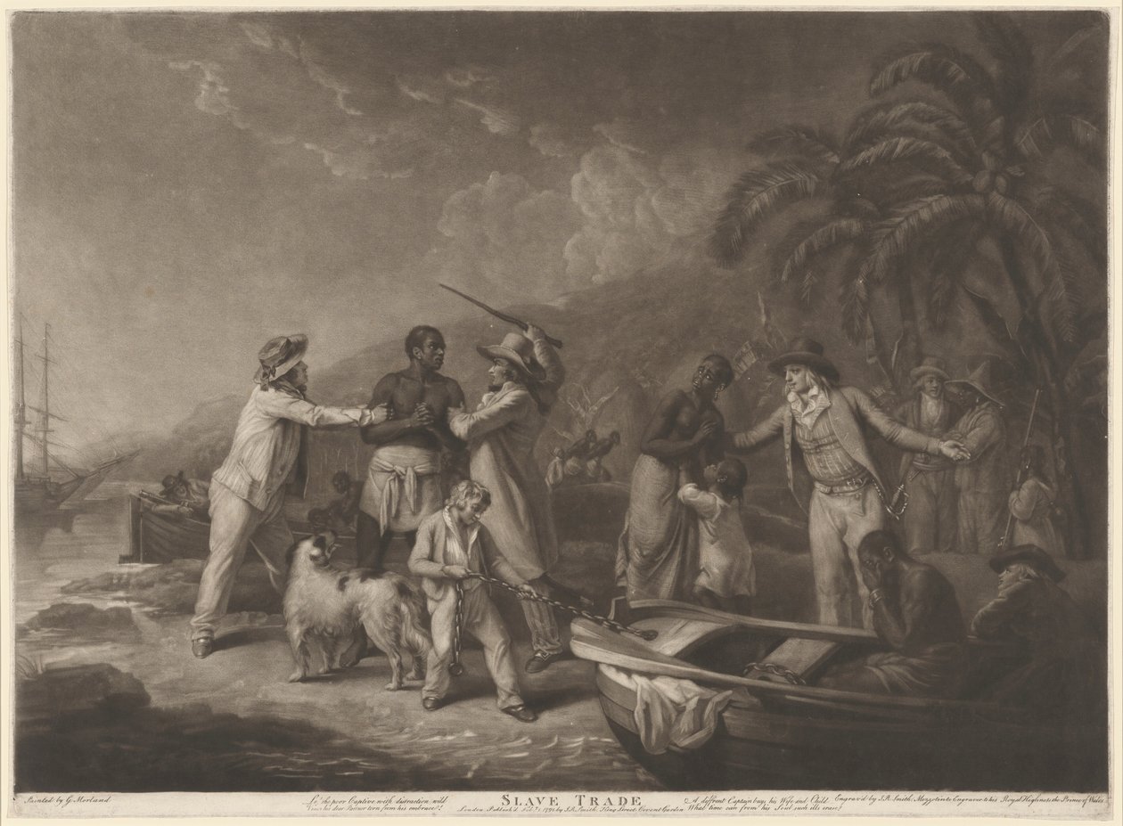 Köle Ticareti, 1791. by John Raphael Smith